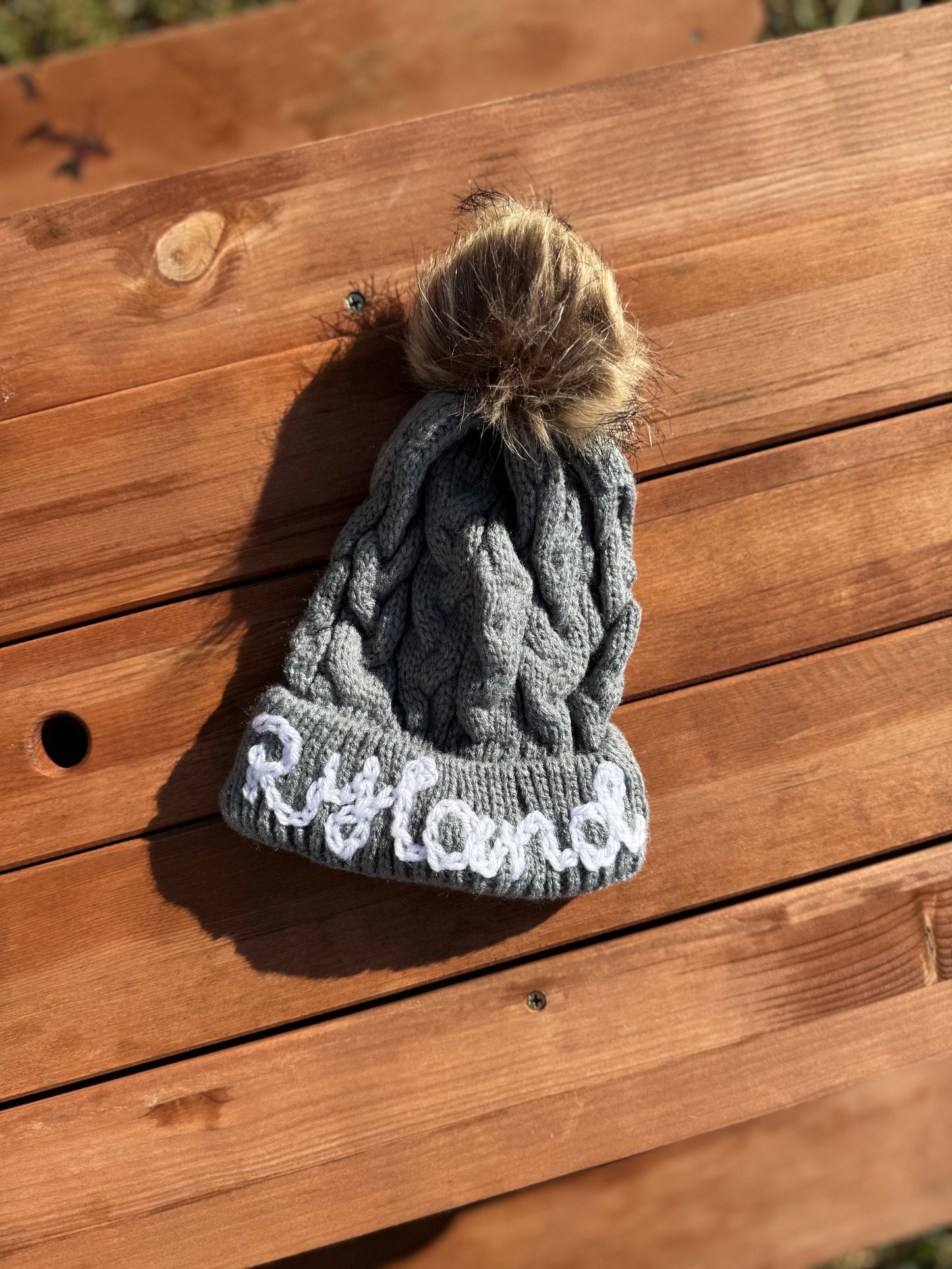 Custom Pom Beanies