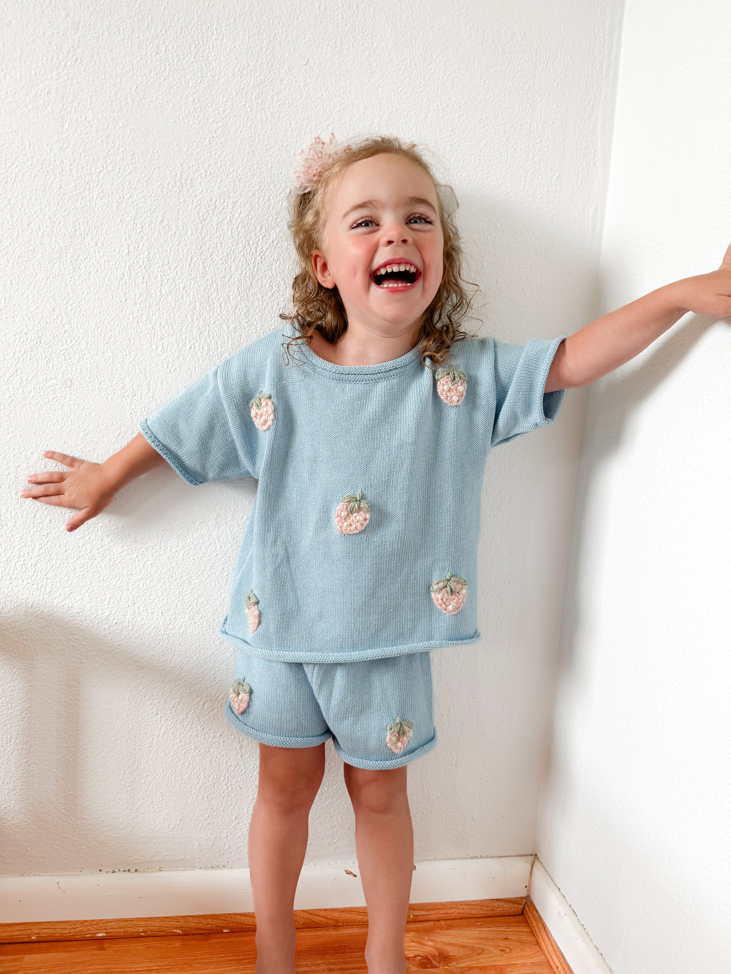 BABY BLUE Short Set