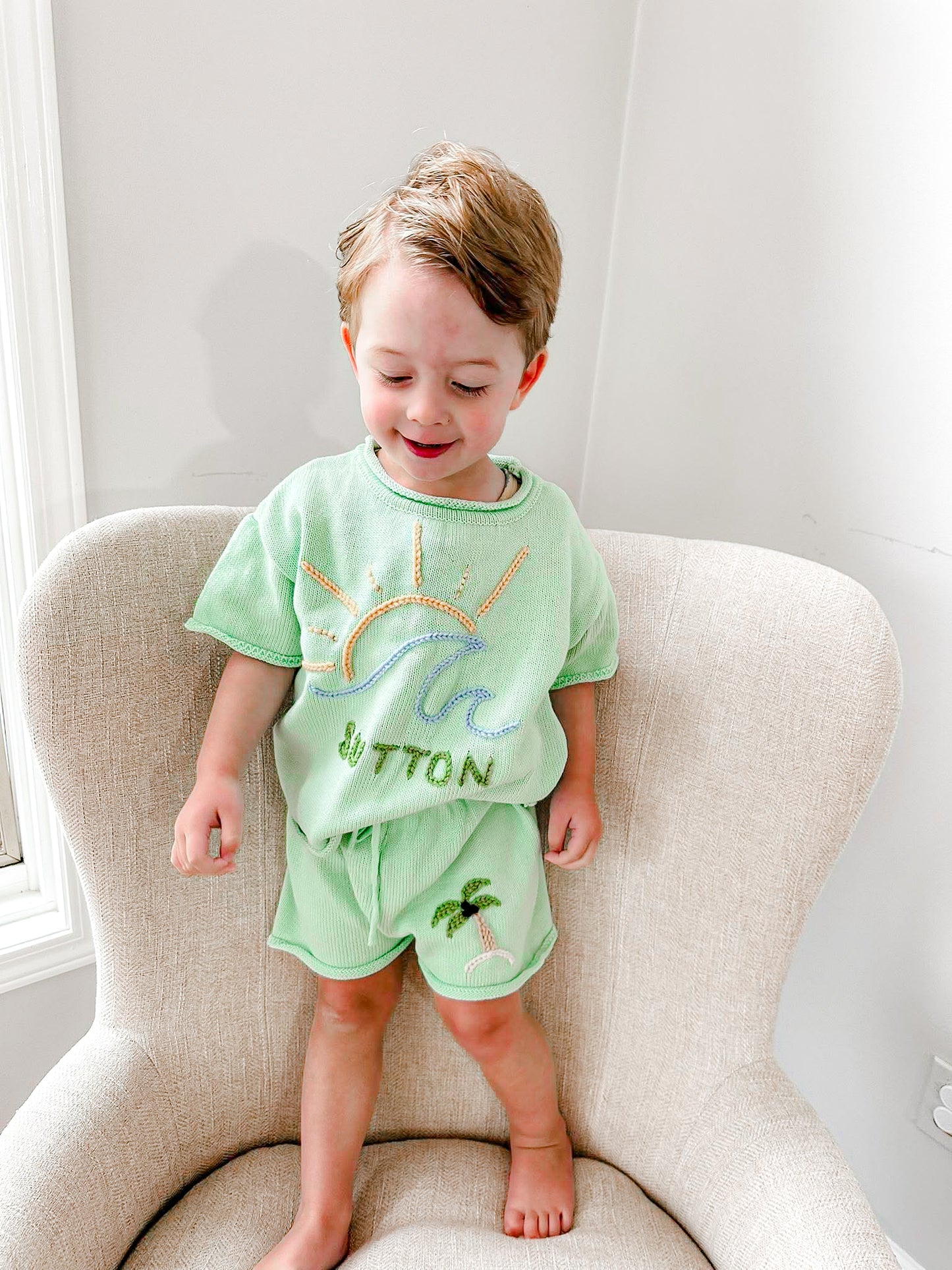 SAGE GREEN Short Sets