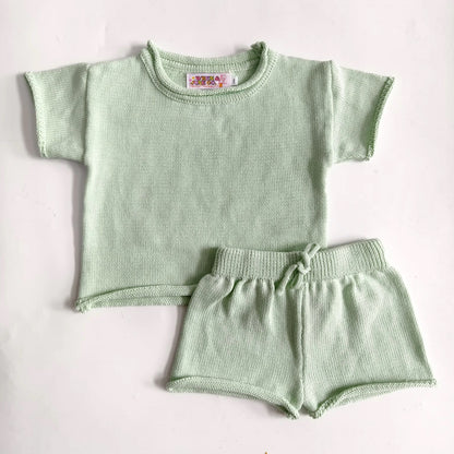 SAGE GREEN Short Sets
