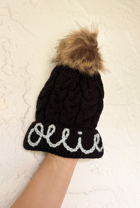 Custom Pom Beanies