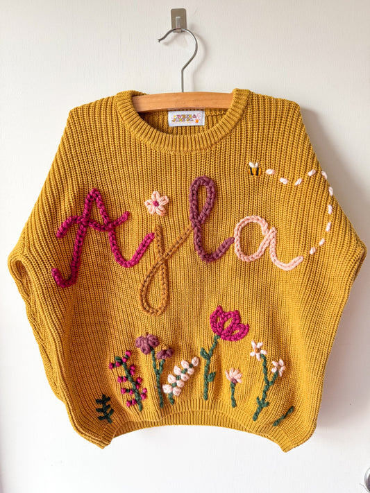 0-4 Letter Sweater