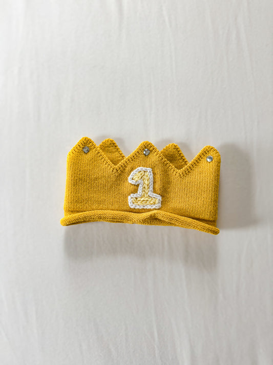 "1" Gold Crown