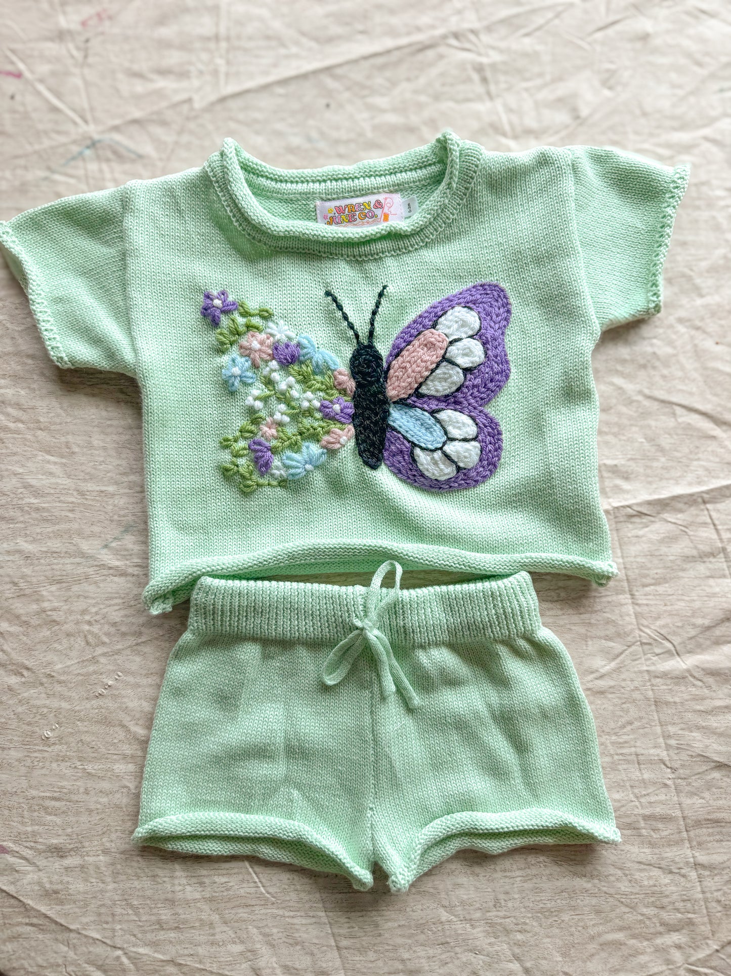 SAGE GREEN Short Sets