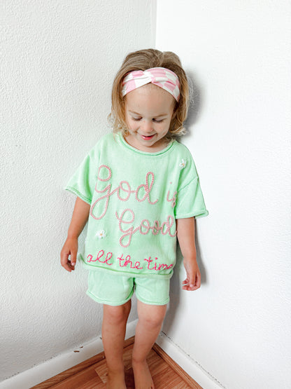 SAGE GREEN Short Sets
