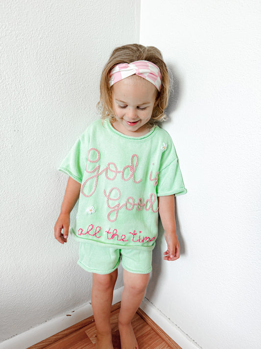 SAGE GREEN Short Sets