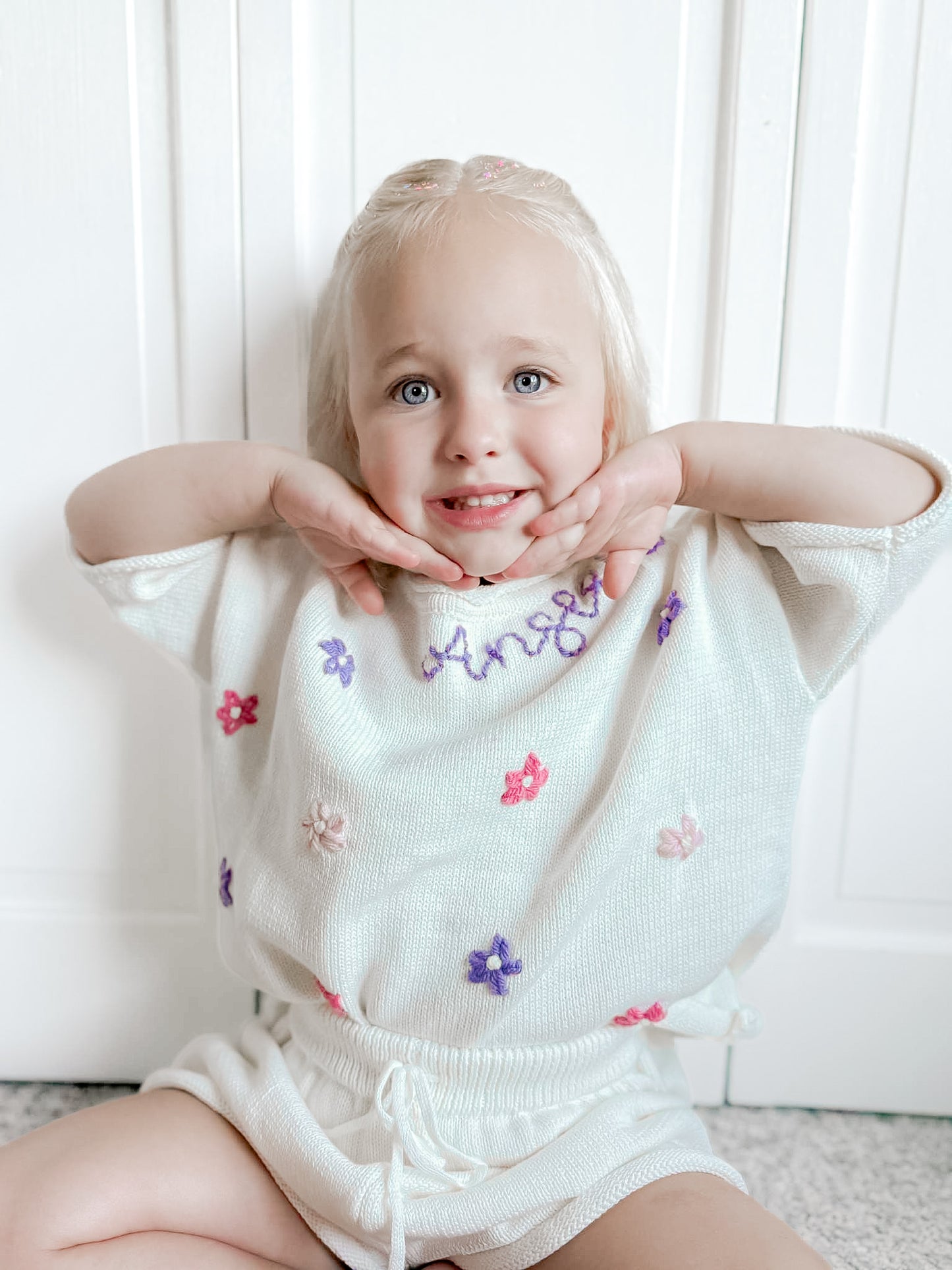 BABY BLUE Custom Sweater