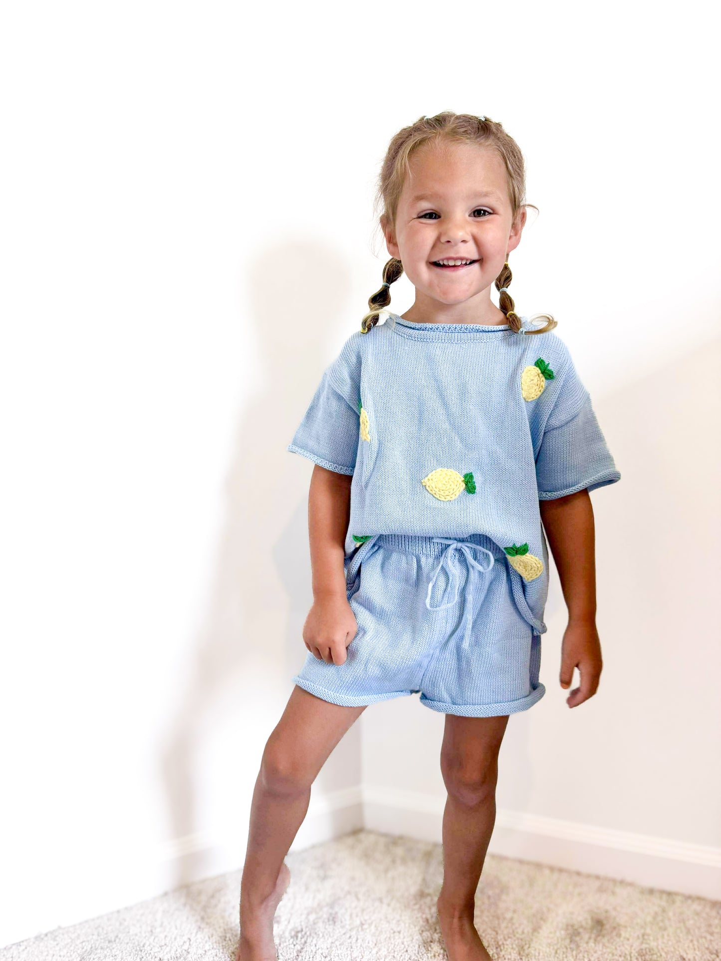 BABY BLUE Short Set